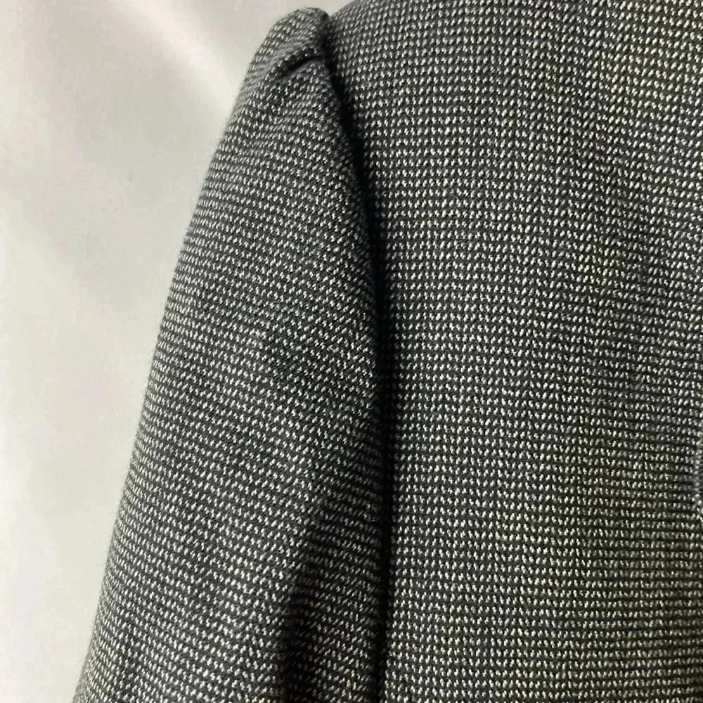 NEW TAHARI ASL THEODORA SUIT JACKET WO‎ SIZE 12 BLACK IVORY SMALL PLAID LINED - Picture 11 of 14